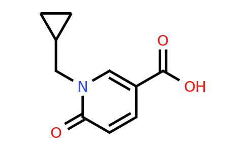 CAS 1249671-30-4 | 1-(Cyclopropylmethyl)-6-oxo-1,6-dihydropyridine-3-carboxylic acid
