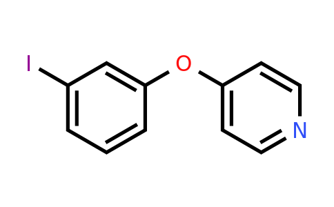 CAS 1249675-43-1 | 4-(3-Iodophenoxy)pyridine