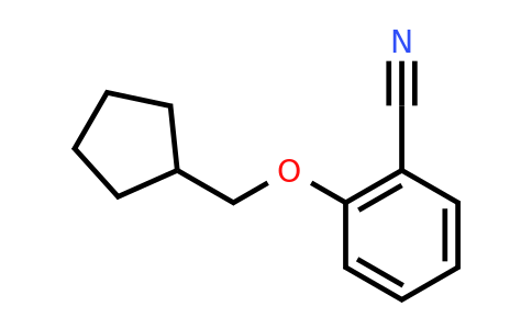 CAS 1249696-40-9 | 2-(cyclopentylmethoxy)benzonitrile