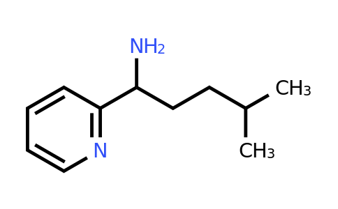 CAS 1249698-52-9 | 4-methyl-1-(pyridin-2-yl)pentan-1-amine