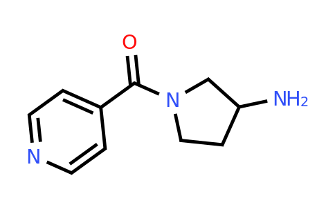 CAS 1249701-45-8 | 1-(pyridine-4-carbonyl)pyrrolidin-3-amine