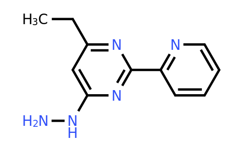 CAS 1249703-49-8 | 4-Ethyl-6-hydrazinyl-2-(pyridin-2-yl)pyrimidine