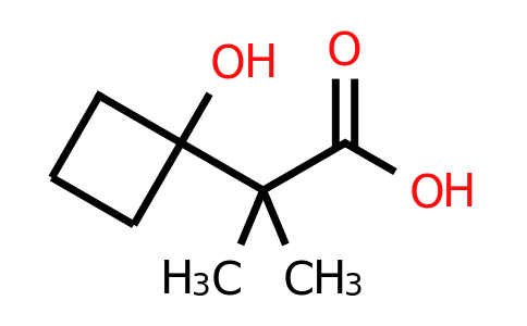 CAS 1249705-77-8 | 2-(1-hydroxycyclobutyl)-2-methylpropanoic acid