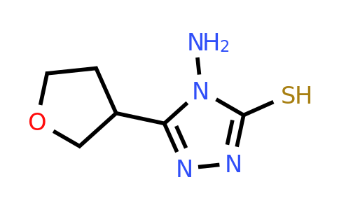 CAS 1249743-71-2 | 4-amino-5-(oxolan-3-yl)-4H-1,2,4-triazole-3-thiol