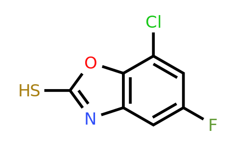 CAS 1249781-75-6 | 7-chloro-5-fluoro-1,3-benzoxazole-2-thiol