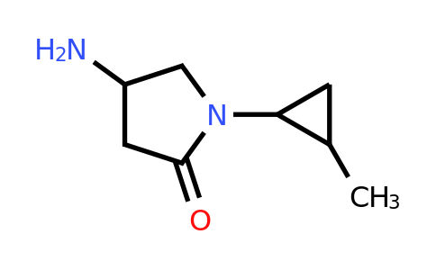 CAS 1249788-51-9 | 4-amino-1-(2-methylcyclopropyl)pyrrolidin-2-one