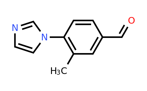 CAS 1249801-25-9 | 4-(1H-imidazol-1-yl)-3-methylbenzaldehyde