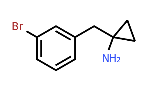 CAS 1249810-91-0 | 1-[(3-Bromophenyl)methyl]cyclopropan-1-amine