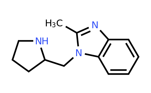 CAS 1249819-17-7 | 2-methyl-1-[(pyrrolidin-2-yl)methyl]-1H-1,3-benzodiazole