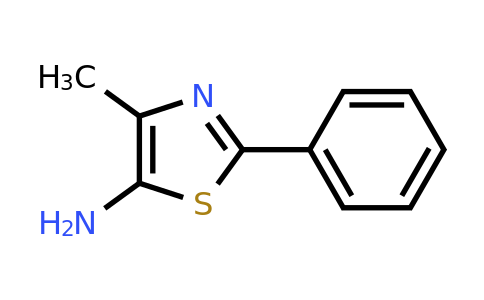 CAS 1249834-47-6 | 4-Methyl-2-phenyl-1,3-thiazol-5-amine