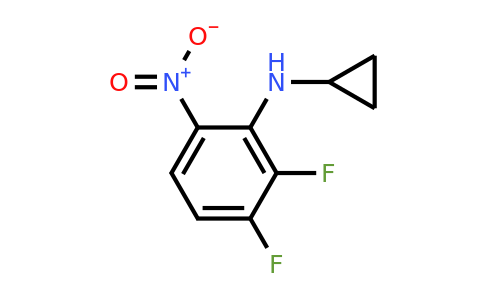 CAS 1249882-57-2 | N-Cyclopropyl-2,3-difluoro-6-nitroaniline
