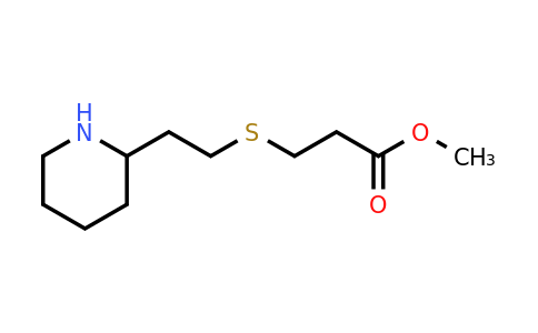 CAS 1249886-86-9 | methyl 3-{[2-(piperidin-2-yl)ethyl]sulfanyl}propanoate