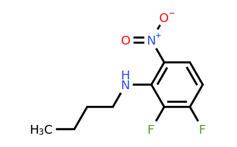CAS 1249896-03-4 | N-Butyl-2,3-difluoro-6-nitroaniline