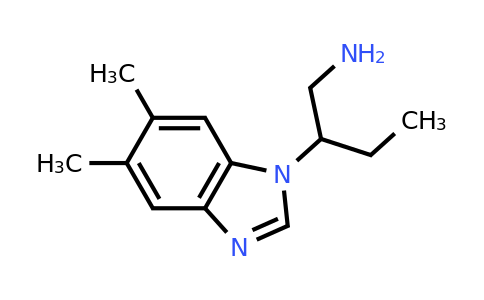 CAS 1249911-79-2 | 2-(5,6-dimethyl-1H-1,3-benzodiazol-1-yl)butan-1-amine