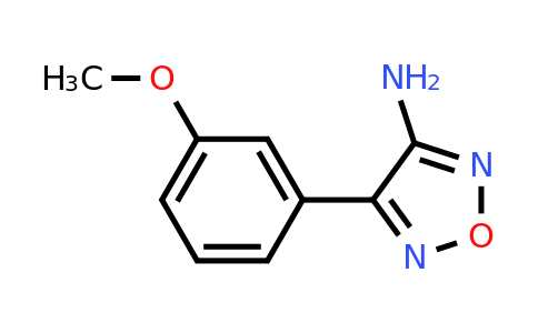 CAS 1249939-19-2 | 4-(3-methoxyphenyl)-1,2,5-oxadiazol-3-amine