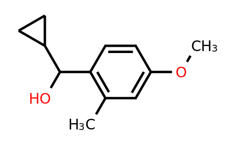 CAS 1249951-65-2 | cyclopropyl(4-methoxy-2-methylphenyl)methanol