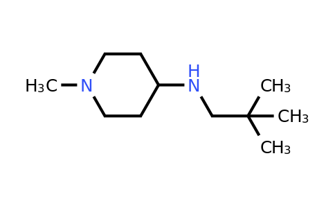 CAS 1249963-19-6 | N-(2,2-dimethylpropyl)-1-methylpiperidin-4-amine