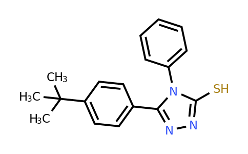 CAS 124998-67-0 | 5-(4-tert-butylphenyl)-4-phenyl-4H-1,2,4-triazole-3-thiol