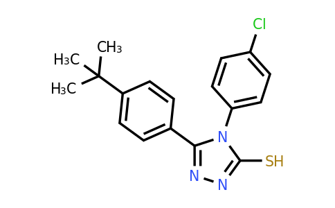 CAS 124998-68-1 | 5-(4-tert-butylphenyl)-4-(4-chlorophenyl)-4H-1,2,4-triazole-3-thiol