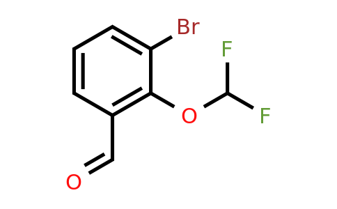 CAS 1249999-12-9 | 3-Bromo-2-(difluoromethoxy)benzaldehyde