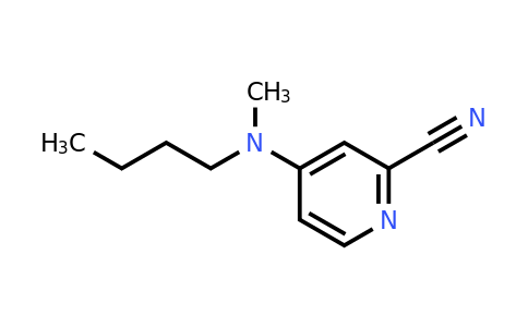 CAS 1249999-25-4 | 4-[butyl(methyl)amino]pyridine-2-carbonitrile