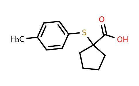 CAS 1250016-34-2 | 1-[(4-methylphenyl)sulfanyl]cyclopentane-1-carboxylic acid