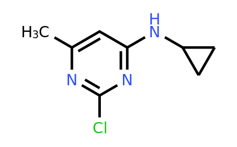 CAS 1250038-98-2 | 2-Chloro-N-cyclopropyl-6-methylpyrimidin-4-amine
