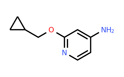 CAS 1250093-19-6 | 2-(cyclopropylmethoxy)pyridin-4-amine