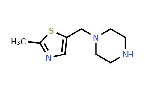 CAS 1250118-20-7 | 1-[(2-Methyl-1,3-thiazol-5-yl)methyl]piperazine