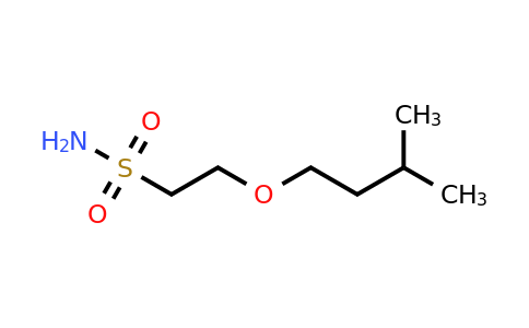 CAS 1250130-43-8 | 2-(3-methylbutoxy)ethane-1-sulfonamide