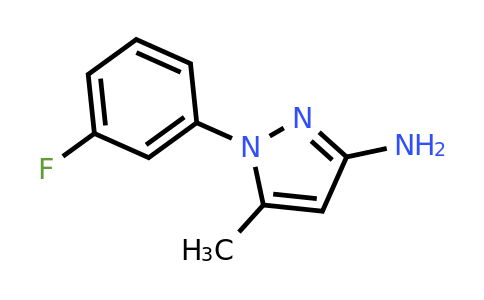 CAS 1250130-87-0 | 1-(3-fluorophenyl)-5-methyl-1H-pyrazol-3-amine