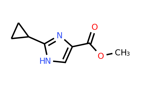 CAS 1250136-57-2 | methyl 2-cyclopropyl-1H-imidazole-4-carboxylate