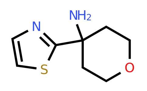 CAS 1250166-85-8 | 4-(1,3-thiazol-2-yl)oxan-4-amine