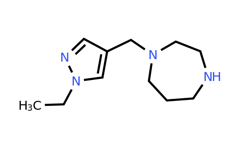 CAS 1250183-30-2 | 1-[(1-Ethyl-1H-pyrazol-4-yl)methyl]-1,4-diazepane