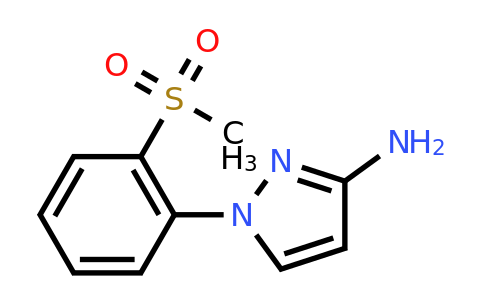 CAS 1250238-34-6 | 1-(2-Methanesulfonylphenyl)-1H-pyrazol-3-amine