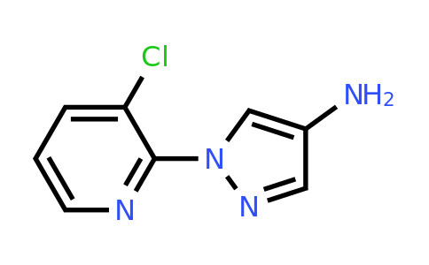 CAS 1250279-32-3 | 1-(3-chloropyridin-2-yl)-1H-pyrazol-4-amine