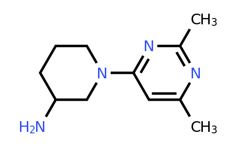 CAS 1250279-81-2 | 1-(2,6-Dimethylpyrimidin-4-yl)piperidin-3-amine