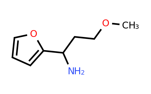 CAS 1250282-44-0 | 1-(furan-2-yl)-3-methoxypropan-1-amine