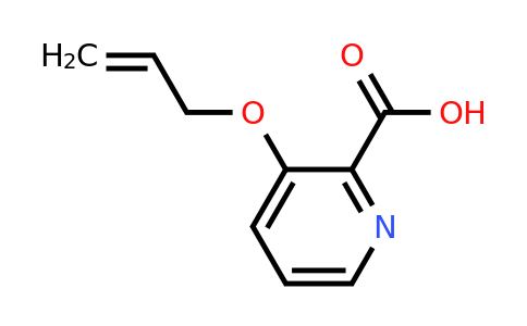 CAS 1250286-87-3 | 3-(prop-2-en-1-yloxy)pyridine-2-carboxylic acid