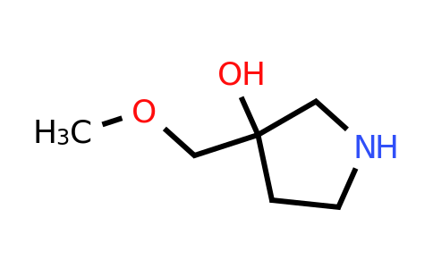 CAS 125032-88-4 | 3-(methoxymethyl)pyrrolidin-3-ol