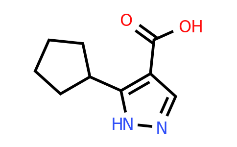 CAS 1250341-33-3 | 5-Cyclopentyl-1H-pyrazole-4-carboxylic acid