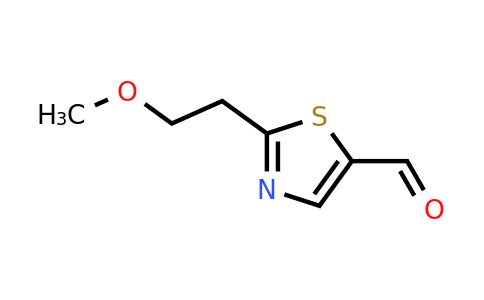 CAS 1250342-63-2 | 2-(2-methoxyethyl)-1,3-thiazole-5-carbaldehyde