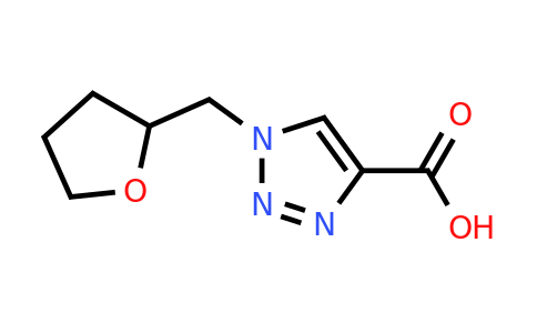 CAS 1250343-44-2 | 1-(Oxolan-2-ylmethyl)-1h-1,2,3-triazole-4-carboxylic acid