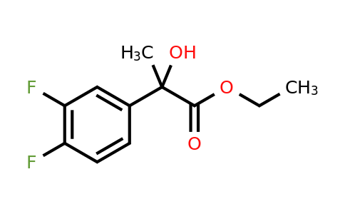 CAS 1250357-14-2 | ethyl 2-(3,4-difluorophenyl)-2-hydroxypropanoate