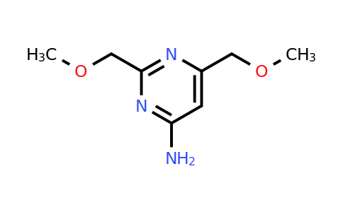 CAS 1250358-31-6 | 2,6-Bis-methoxymethyl-pyrimidin-4-ylamine