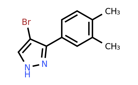 CAS 1250379-75-9 | 4-bromo-3-(3,4-dimethylphenyl)-1H-pyrazole
