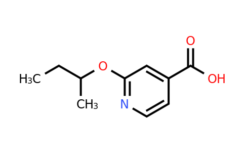 CAS 1250383-83-5 | 2-(butan-2-yloxy)pyridine-4-carboxylic acid