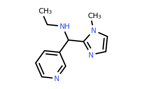 CAS 1250392-59-6 | Ethyl[(1-methyl-1H-imidazol-2-yl)(pyridin-3-yl)methyl]amine
