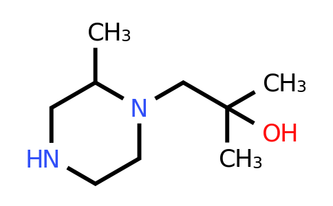 CAS 1250410-44-6 | 2-methyl-1-(2-methylpiperazin-1-yl)propan-2-ol