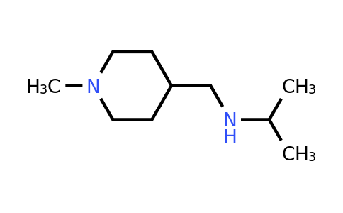 CAS 1250426-09-5 | N-((1-Methylpiperidin-4-yl)methyl)propan-2-amine